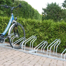 Support vélo sécurité et signalisation porte-vélos 6 pièces
