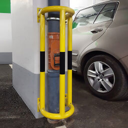 Protection guards Safety and marking bumper protection tube protection.  W: 350, D: 300, H: 1000 (mm). Article code: 42.200.28.423