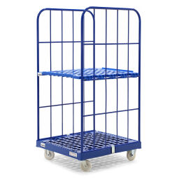 2-Sides Roll cage accessories shelve.  L: 680, W: 810,  (mm). Article code: 702E780810W