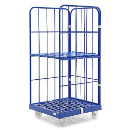 3-Sides Roll cage accessories shelve.  L: 710, W: 760,  (mm). Article code: 703KE716762W