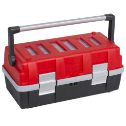 Transport case Toolbox with double quick lock