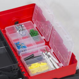 Transport case Toolbox with double quick lock