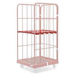 3-Sides Roll cage accessories shelve.  L: 710, W: 760,  (mm). Article code: 703KE716762