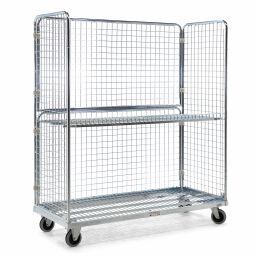Roll conteneur de sécurité accessoires étage indépendant