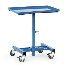 Mobiile tilting stands warehouse trolley fetra goods stand loading surface / adjustable