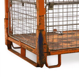 Mesh Stillages collapsible B-quality, with damage used.  L: 1180, W: 1000, H: 930 (mm). Article code: 98-2778GB-B