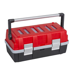 Transport case tool case with double quick lock