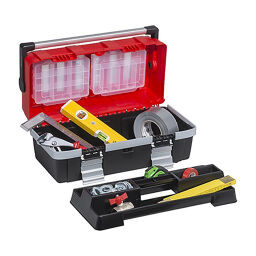 Caisse à outils valise à outils avec fermeture rapide double 56457010