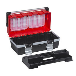 Transport case Toolbox with double quick lock