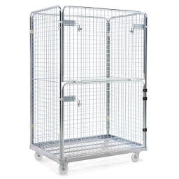 4-sides roll cage 4 sides 1/2 flap input gates