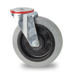 Wheel castor wheel with brake Ø 100 mm 75.140.556.100G