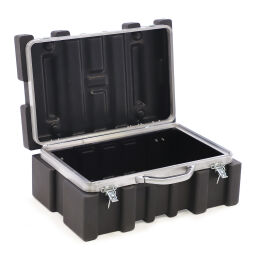 Transport case transport case with double quick lock