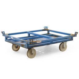 Carrier pallet carrier with 4 capture corners used.  L: 1265, W: 1055, H: 430 (mm). Article code: 98-2876GB