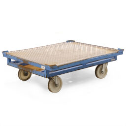 Carrier pallet carrier with 4 capture corners used.  L: 1245, W: 1035, H: 405 (mm). Article code: 98-2877GB