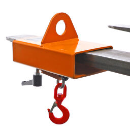 Lifting Accessories crane hook with rotating hook.  L: 300, W: 180, H: 395 (mm). Article code: 47LH-1E