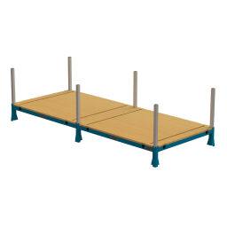 Pallet steel pallet suitable for pallet stacking frames 61-ITPL250