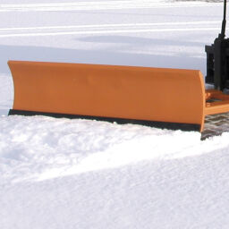Sneeuwruimapparaat heftruck-sneeuwschuiver verstelbaar schild met rubberschraaplijst.  B: 1800, H: 620 (mm). Artikelcode: 25SCH-G-180
