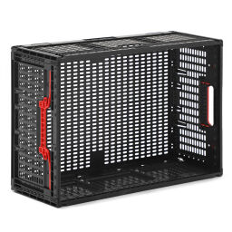 Caisse pliante parois + fond ajouré