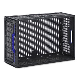 Caisse pliante parois + fond ajouré