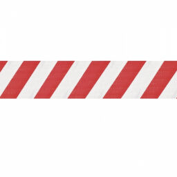Barrières et poteaux sécurité et signalisation panneau de signalisation support mural avec cordon blanc/rouge de 4 mètres de long