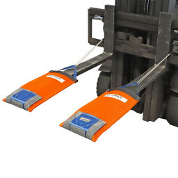 fork-lift truck accessories protective cover for forklift forks.  L: 600, W: 300,  (mm). Article code: 44-BHH300