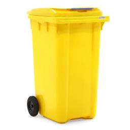 Waste and cleaning mini container with hinging lid 99-447-240-L-01