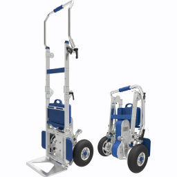 Stairway hand truck electrical