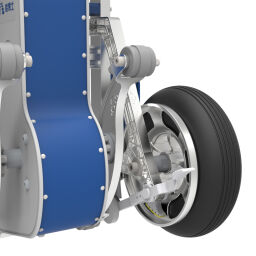 Stairway hand truck electrical