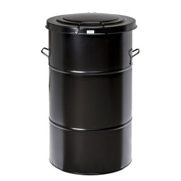 Waste bin Waste and cleaning metal waste bin with handles Article arrangement:  New.  L: 490, W: 490, H: 805 (mm). Article code: 96-KM115SF