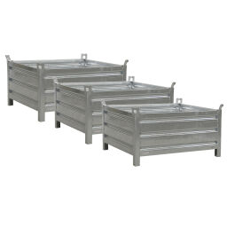 Stacking box steel fixed construction stacking box parcel offer