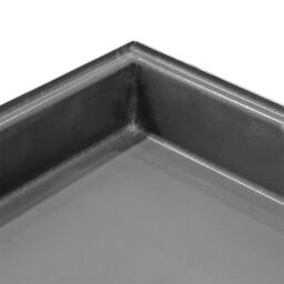 Plastic trays Retention Basin Retention Basin for 3x 200 litre steel /plastic drums.  L: 1880, W: 850, H: 190 (mm). Article code: 48-10392