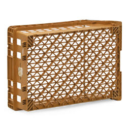 Stacking box used breadbasket  walls + floor perforated