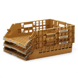 Stacking box used breadbasket  walls + floor perforated