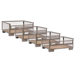 Mesh Stillages fixed construction stackable parcel offer New