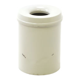Gebruikte Afvalbak Afval en reiniging stalen afvalbak deksel met inwerpopening Artikelindeling:  Gebruikt.  L: 240, B: 240,  (mm). Artikelcode: 98-3378GB-B