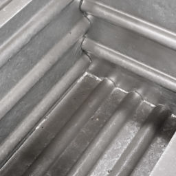 Stapelbak staal vaste constructie stapelbak schuine grijp-opening.  L: 1000, B: 500, H: 600 (mm). Artikelcode: 1131056V-01