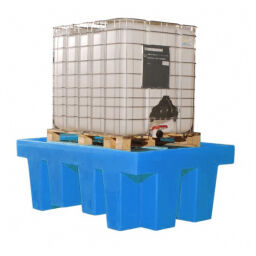Plastic trays Retention Basin Retention Basin for 1 IBC.  L: 1760, W: 1350, H: 710 (mm). Article code: 37-0020