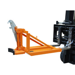 Drum Handling Equipment drum lifter for 1x 200 litre drum with lid.  L: 1285, W: 585, H: 810 (mm). Article code: 47RS-1-D-91-E