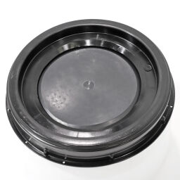 Plastic barrel wide neck vessel 18 liter with screw and pressure lid 