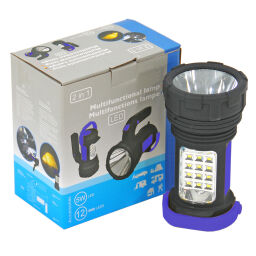Accessoires de sécurité LED lampe de poche 5W multifonctions.  Code d’article: 79-440115