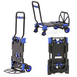 Warehouse trolley foldable hand truck