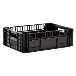 Stacking box plastic forcing box with handles 98-3616