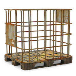 Ibc container frame with base several editions