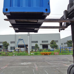 Container goods container 4 ft.  L: 2200, W: 1200, H: 2260 (mm). Article code: 99STA-4FT-05HB