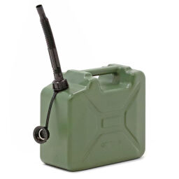Plastic canister 10 liter un-approved suitable for fuel