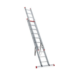 Echelle transformable 2-pièces connecté, 2x10 marchepieds