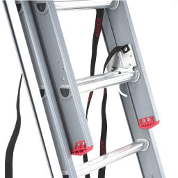Echelle transformable 2-pièces connecté, 2x10 marchepieds