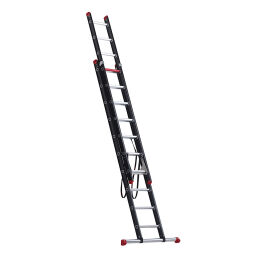 Echelle transformable 2-pièces connecté, 2x10 marchepieds
