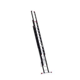 Echelle transformable 3-pièces connecté, 3x14 marchepieds