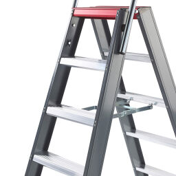 Escalier industrielles double-sided, 2x8 steps 